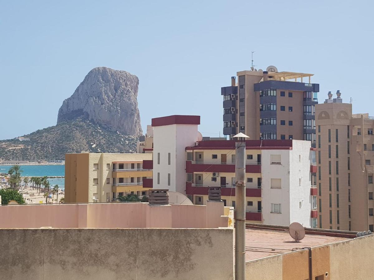 칼페 Atico Centrico, 50M De La Playa, Vista Al Mar, Wifi Fibra, Gran Terraza 아파트 외부 사진