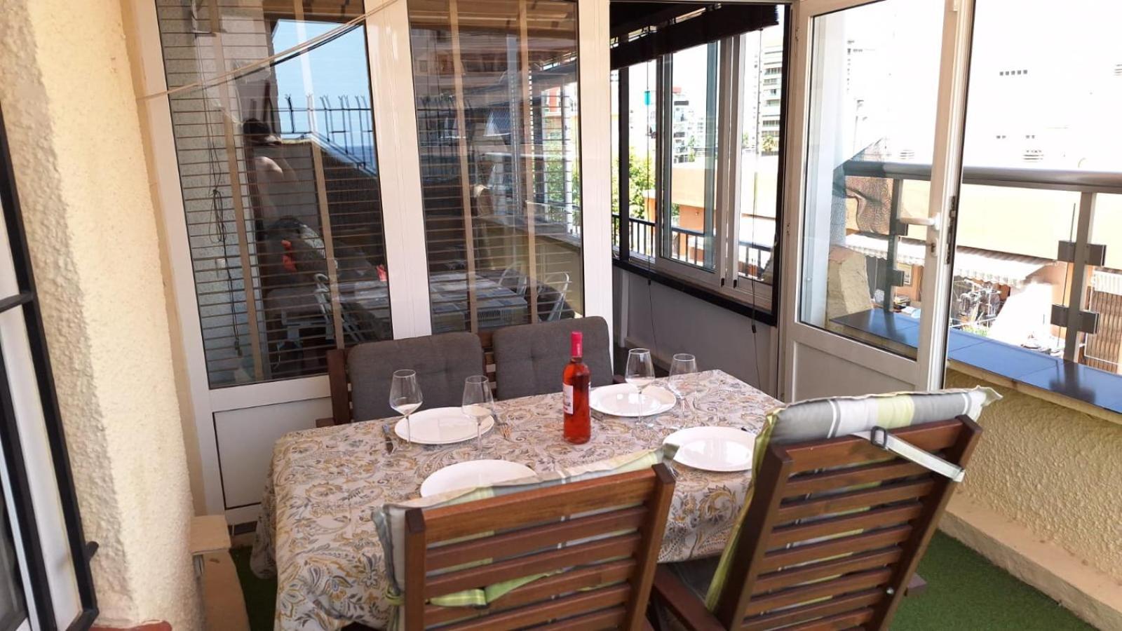칼페 Atico Centrico, 50M De La Playa, Vista Al Mar, Wifi Fibra, Gran Terraza 아파트 외부 사진
