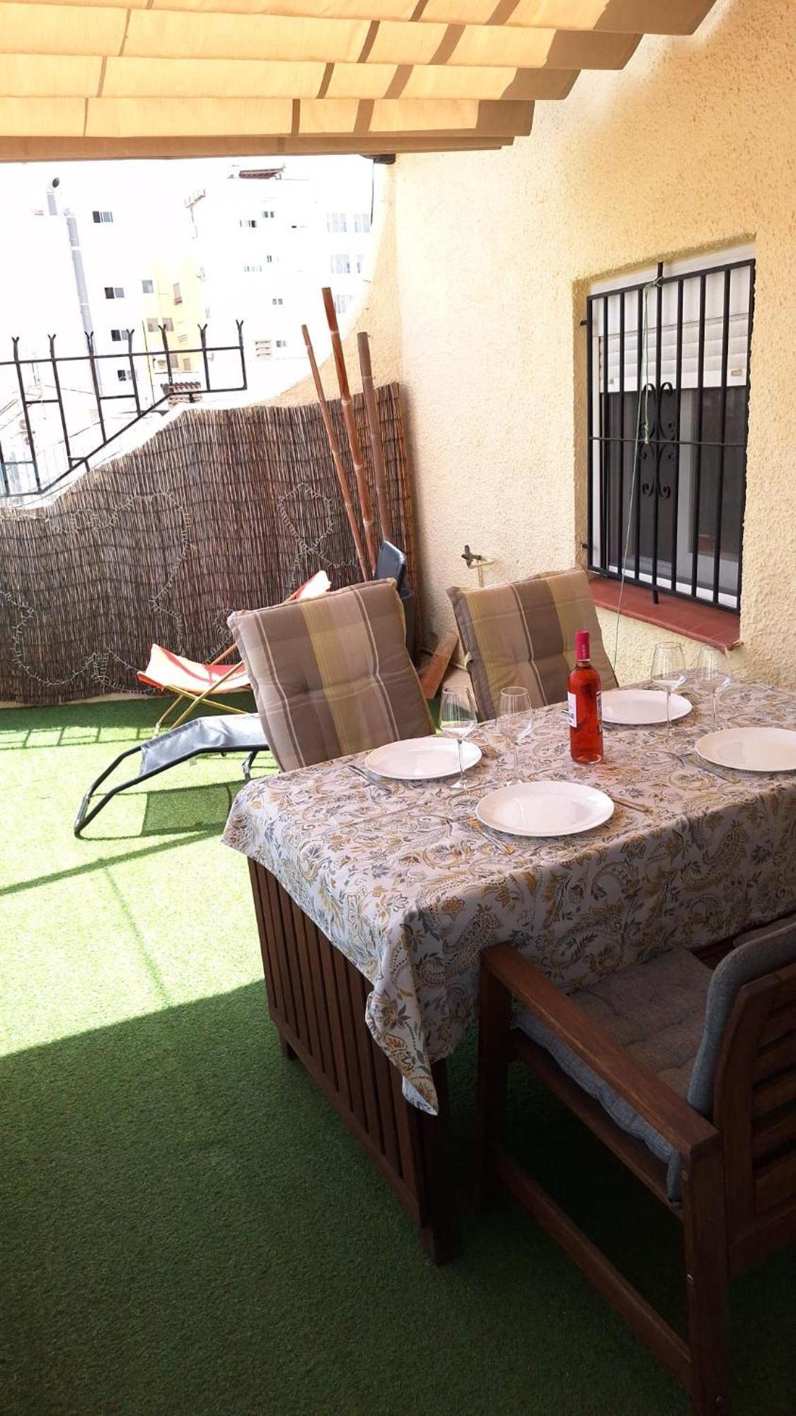 칼페 Atico Centrico, 50M De La Playa, Vista Al Mar, Wifi Fibra, Gran Terraza 아파트 외부 사진