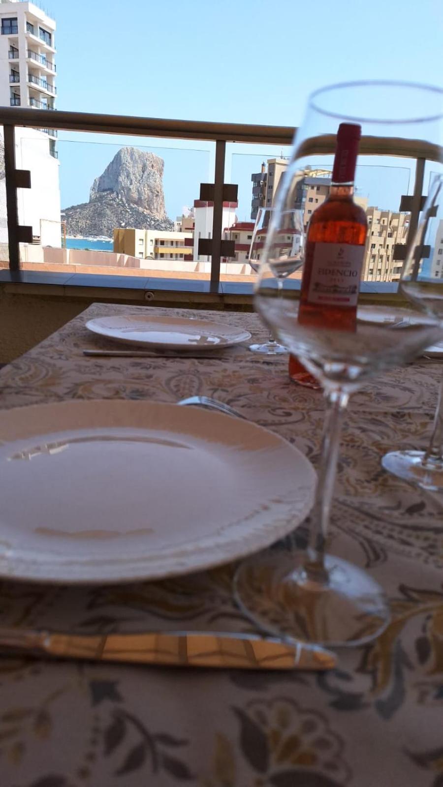 칼페 Atico Centrico, 50M De La Playa, Vista Al Mar, Wifi Fibra, Gran Terraza 아파트 외부 사진